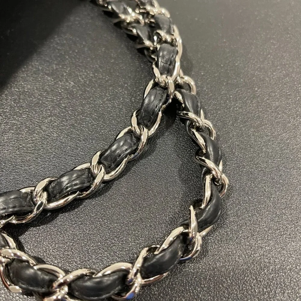 Chanel Ultra Stitch Tote with Silver Hardware (1181)